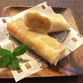 のりぞう22's cooksnap of when they made 春巻の皮で♡サクサク♪ホットアップルパイ.