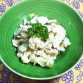 horseland's cooksnap of when they made カリフラワーと竹輪のサラダ.