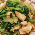 さんだあ！'s cooksnap of when they made ★鶏ささみと小松菜のニンニク炒め★.