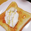 cotton777's cooksnap of when they made 冷凍ホイップで♡カフェ風ハニートースト.