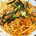 柊夏都's cooksnap of when they made 納豆の和風パスタ.