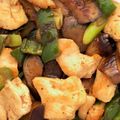 いわこ＠山の中's cooksnap of when they made 鳥むね肉とナスの甘酢焼き浸し.