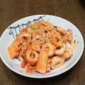 ひろちゃん☆ママ's cooksnap of when they made あと一品に！キムチねぎマヨ☆チーズちくわ.