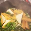 クックJNAJUS☆'s cooksnap of when they made 水菜とあげさんの炊いたん柚子胡椒風味.