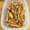 陸倫葵's cooksnap of when they made ヘルシー☆揚げない芋けんぴ.