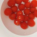 4児男子母さんの台所's cooksnap of when they made コツ？ミニトマト50℃洗い.