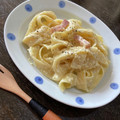 いちじくのコンポート's cooksnap of when they made 簡単 本格 濃厚パスタ カルボナーラ♡.