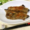 ちーぱっくん's cooksnap of when they made 簡単☆めんつゆで甘辛とろっ茄子の豚肉巻き.