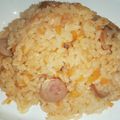 クック4C38C8☆'s cooksnap of when they made 炊飯器で☆バター香るチキンライス.