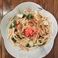 サウナで大汗's cooksnap of when they made 簡単☆子供が喜ぶ焼うどん.
