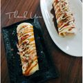 ♡мiчаⅵ♡⋆'s cooksnap of when they made お好み焼きロール〜明太もちチーズ.