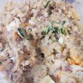 ありすWithキッズ's cooksnap of when they made 挽肉のポテトサラダ※簡単ゆで卵.