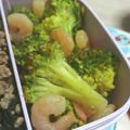 ここあo's cooksnap of when they made 海老とブロッコリーのガーリック炒め.