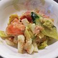 クックYTT84V☆'s cooksnap of when they made ツナ☆白菜☆トマトの胡麻味噌サラダ.