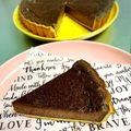 にこchan♡'s cooksnap of when they made ☆簡単☆　チョコプリンタルト♬.
