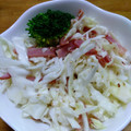 なっちゃん３１１'s cooksnap of when they made キャベツと焼豚のゴマ塩和え.