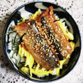 SUNMOONMOM's cooksnap of when they made さんま缶で☆蒲焼き丼.