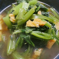たぬとん's cooksnap of when they made 小松菜ときざみあげde煮浸し.