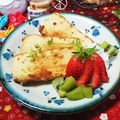 虹色♪︎ちゅーりっぷ's cooksnap of when they made 市販品でブリュレ風★バウムクーヘン.