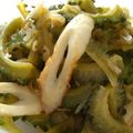 ねぎろみ's cooksnap of when they made 体にいいね！ゴーヤと竹輪の青じそドレ炒め.