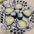 kpえもん♪'s cooksnap of when they made 節約メニューだし巻き卵の太巻き寿司.