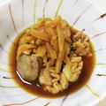 へろへろへ's cooksnap of when they made 祝✨人気検索1位！タラの肝煮♡.