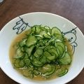 ひろちゃん☆ママ's cooksnap of when they made 即出来1品☆胡瓜のゴマ酢和え☆.