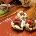 えひがさ's cooksnap of when they made 簡単　レンジでチン　いちご大福.