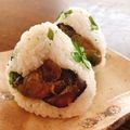 ちゃちゃまる26's cooksnap of when they made 「牡蠣燻製オイル漬けとクレソン」おにぎり.