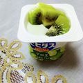 めみたん☆'s cooksnap of when they made アロエヨーグルトにキウイのっけただけ.