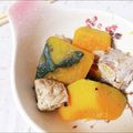 3yury's cooksnap of when they made 南瓜と鯖の簡単煮物。.
