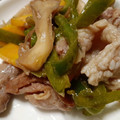 あきつま（杏花☆）'s cooksnap of when they made 簡単☆ピーマンと舞茸のレモンバター炒め.