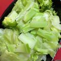 no1642's cooksnap of when they made キャベツとブロッコリーとツナの温サラダ.