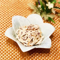 なつき☆ミ's cooksnap of when they made 蓮根と竹輪のゆかりマヨ和え☆お弁当にも.