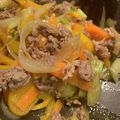 naokina80's cooksnap of when they made 牛肉とパプリカのプルコギ風炒め。.