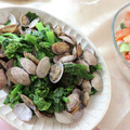 tane_yuka's cooksnap of when they made 菜の花とあさりのバター蒸し.