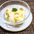 horseland's cooksnap of when they made ハムと玉ねぎ ゆで卵のサラダ.