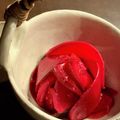 petitchef's cooksnap of when they made 紅芯大根の塩麹漬け.