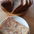 akeminix's cooksnap of when they made 薄力粉半分使用でふわふわ牛乳食パン.