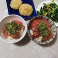 よちりん's cooksnap of when they made まぐろの漬け丼.