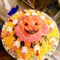 キム家の韓国料理教室's cooksnap of when they made ハロウィン寿司☆ちらし寿司ケーキ.