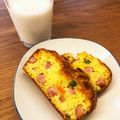 bambi♩'s cooksnap of when they made 大好評☆野菜とハムのパウンドケーキ.
