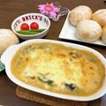 ♡ＭａＭｉ♡'s cooksnap of when they made 簡単♡大好きなほうれん草とエビのグラタン.