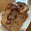 苺マミレ's cooksnap of when they made HMで簡単バナナマーブルパウンドケーキ♡.