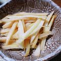 ＪＵＮちゃン's cooksnap of when they made お弁当、酒のツマミに大根の皮.