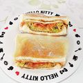 めいめい☆☆☆'s cooksnap of when they made キャベツハムチー★トーストサンド.