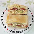 めいめい☆☆☆'s cooksnap of when they made コンビニキャベツのボリュームサンドイッチ.