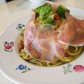 〜みみ〜's cooksnap of when they made ハマる*アボカドのクリームパスタ.