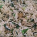 チーズナッツ's cooksnap of when they made ほうれん草としらすのチャーハン.