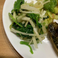 ポメちょん's cooksnap of when they made 大根とほうれん草の中華風胡麻和え.